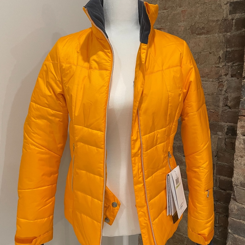 Spyder Alia Ski Jacket ~ Orange, Size 4 (only worn once!) - Picture 6 of 6